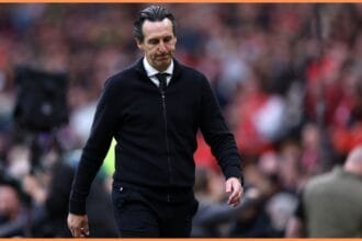 Aston Villa manager Unai Emery