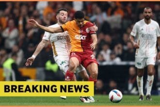 Gabriel Sara in action for Galatasaray