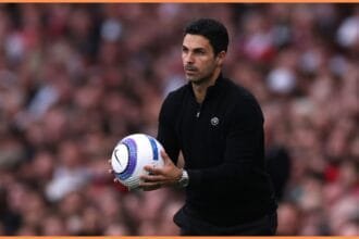 Arsenal manager Mikel Arteta