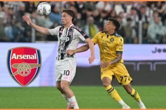 Kenan Yildiz in action for Juventus against Udinese