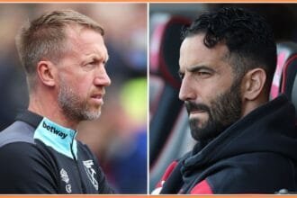 Graham Potter and Ruben Amorim