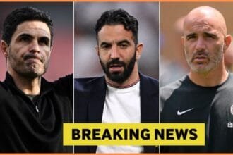 Mikel Arteta, Ruben Amorim, and Enzo Maresca