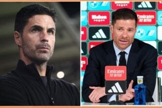 Mikel Arteta and Xabi Alonso