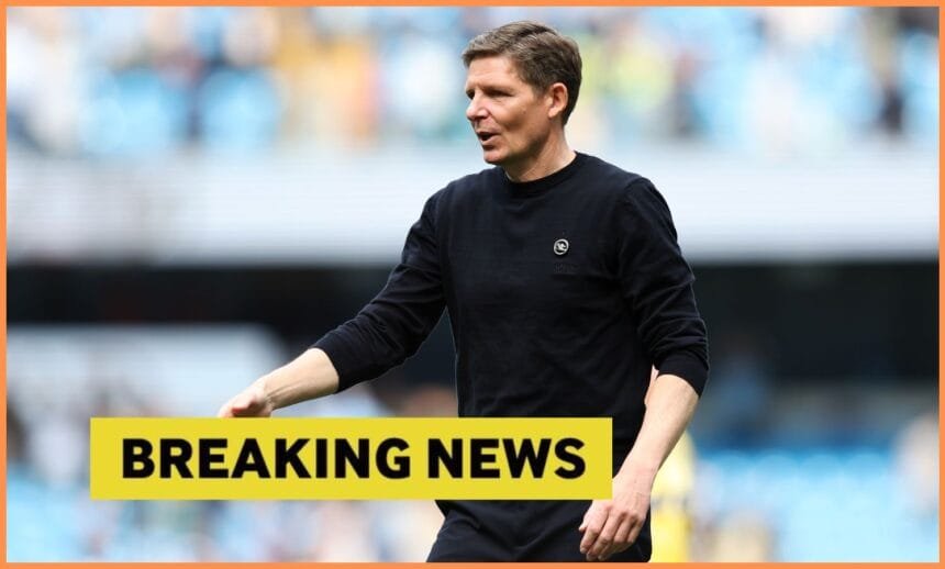 Crystal Palace manager Oliver Glasner