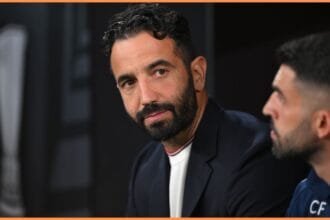 Man United manager Ruben Amorim