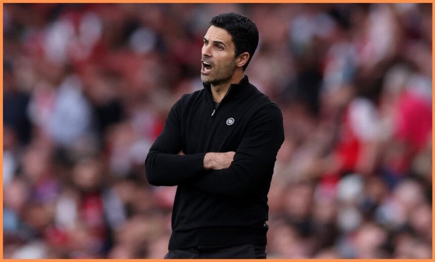 Arsenal manager Mikel Arteta