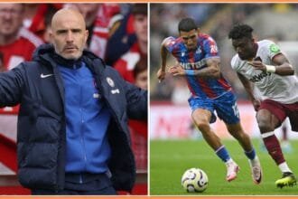 Enzo Maresca and Mohammed Kudus