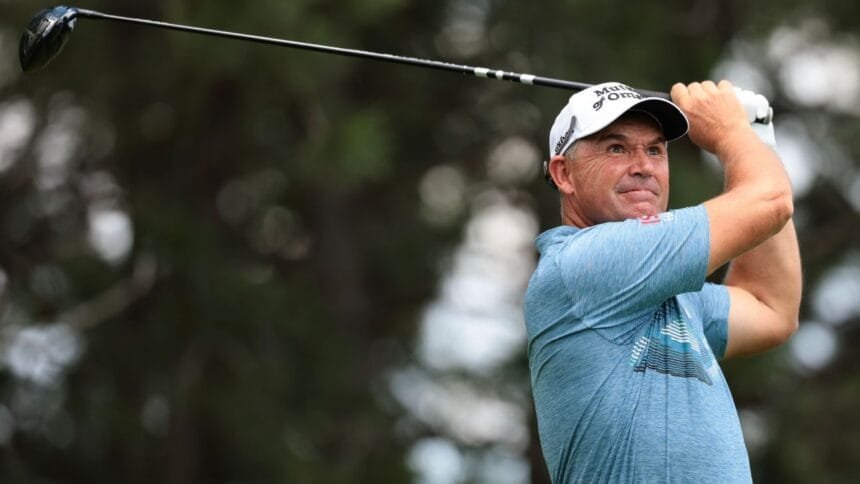 Cink, Harrington and Hensby lead the weekend at the US Senior Open