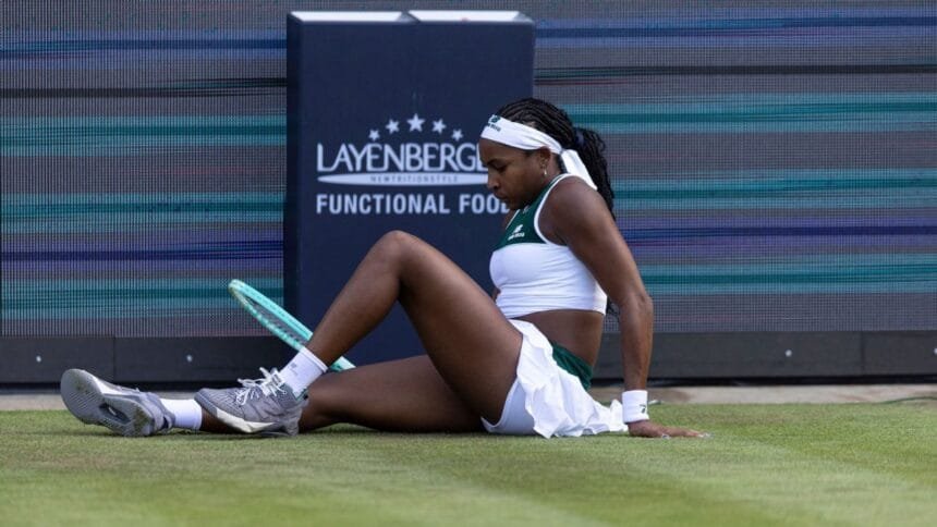 Coco Gauff loses its first match since the French Open title