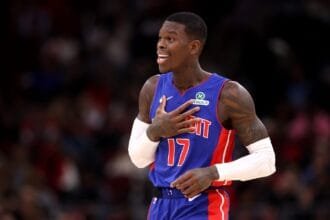"Detroit ai n't"... Dennis Schroeder drops a verdict into the future with the Detroit Pistons before free agency
