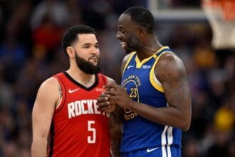 Draymond Green says he immediately regretted his playoff comments to Fred Vanvriet. "I knew right away..."
