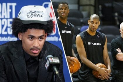 Dylan Harper shares how he really felt about "one of the teams..." the San Antonio Spurs grew up with.