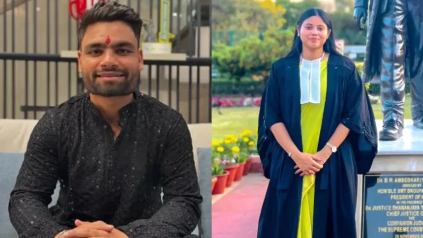 Rinku Singh and Priya Saroj