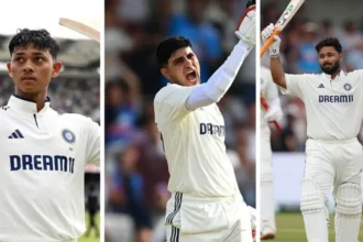 India Yashasvi Jaiswal Shubman Gill Rishabh Pant