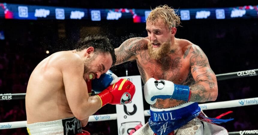 Jake Paul jabs his path past Julio Cesar Chavez Jr. with a "perfect" performance