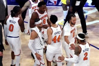 Jalen Brunson creates "overconfident" points on the knick score after playoff elimination