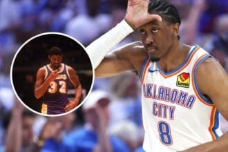 Jalen Williams '40 Point Outburst places him in the elite NBA Finals Company, including Magic Johnson