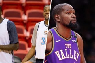 Kendrick Perkins lights up Kevin Durant with "Needlemover" take, Danny Green disagrees