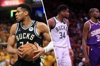 Kevin Durant has a strong response to Stephen A. Smith's "Under Achiever" warning to Giannis Antetocomo