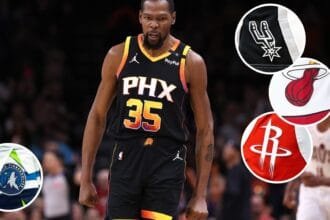 Kevin Durant prefers to trade with Houston, San Antonio or Miami. There is one main reason