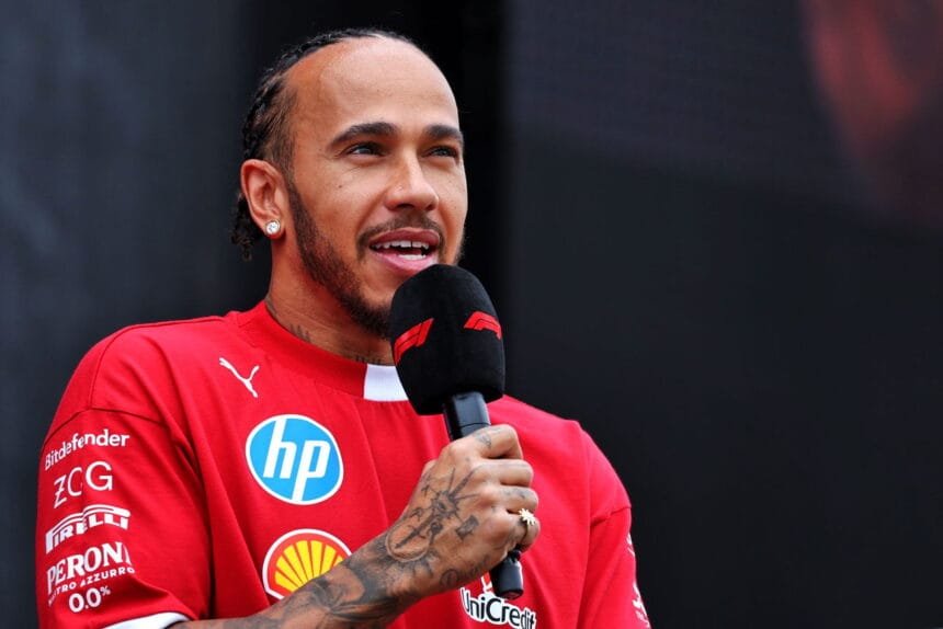 Lewis Hamilton urges Ferrari to "block noise" amid Fred Vaserle's speculation