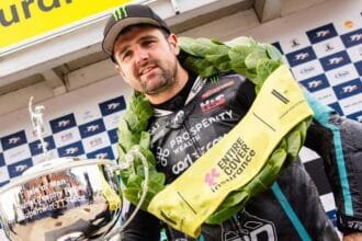 Michael Dunlop won the MBE Award for King's Birthday Honor
