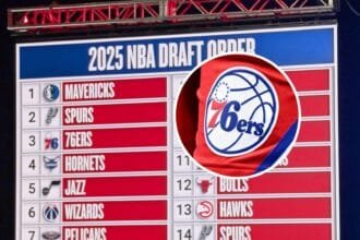 NBA Insider has heard that the Philadelphia 76ers could go above $404 million pairing for the 2025 NBA Draft Night