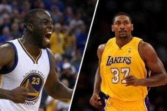 Nine years after a fierce argument with Metta World Peace, Draymond Green makes the "not scared" claim