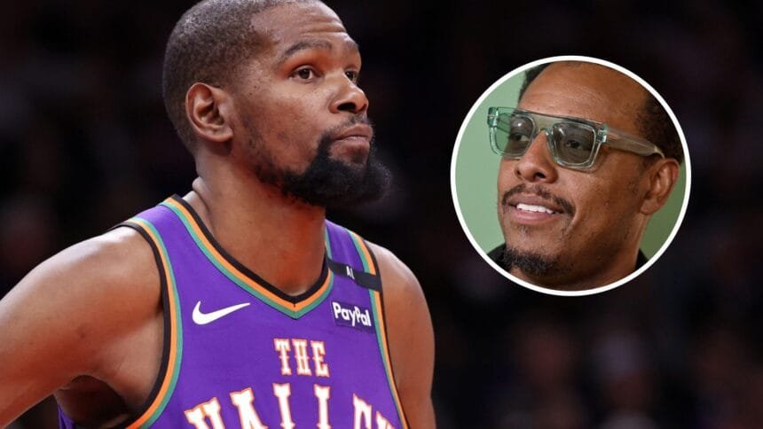 Paul Pierce warns Kevin Durant to the New York Knicks.