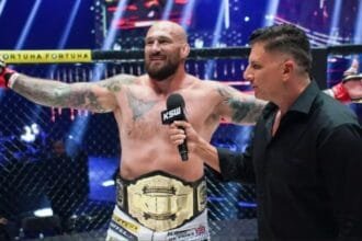 Phil De Fries Submits Arkadiusz Wrzosek to Score 12th Straight Heavyweight Title Defense - KSW 107 Highlights