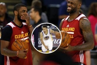Steph Curry says LeBron James and Kyrie Irving played on levels in three games they've never seen before