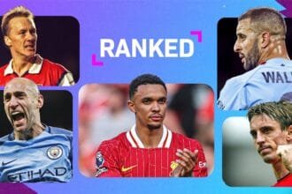 The 20 best right backs in Premier League history ranked