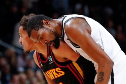 The Atlanta Hawks show interest in Kevin Durant and assess whether the move is appropriate