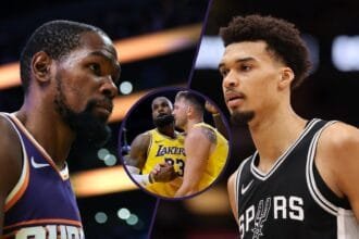 The San Antonio Spurs urged him and Victor Wenbagnama not to trade for Kevin Durant because they were "like Luka and LeBron."