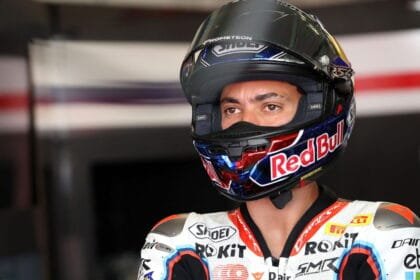 Top Rack Raz Gatrio Guru Set "Immediately After the Superbike Season" for Yamaha motoGP Test