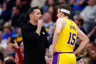 What Austin Reeves said to JJ Redick and the La Lakers coaching staff after the season ended