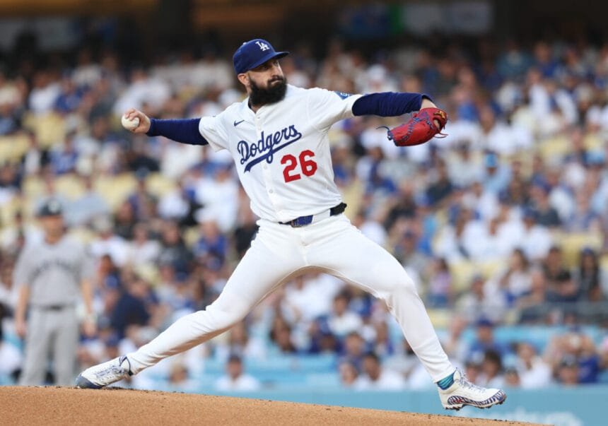 What will the Dodgers' rotation look like after Tony Gonsorin's injury?