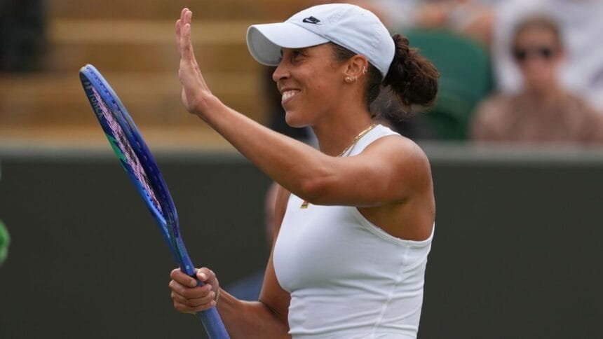 No. 6 Madison Keys advances to the third round of Wimbledon 2025