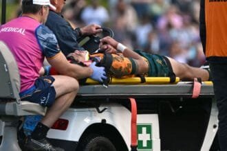 Wallabee's Noah Laurecio has undergone neck surgery and is set to miss the Lions series