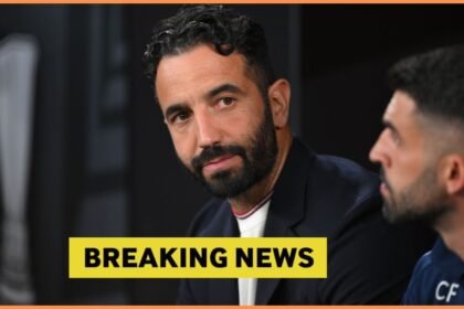 Man United manager Ruben Amorim