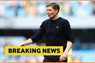 Crystal Palace manager Oliver Glasner