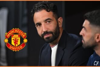 Man United manager Ruben Amorim