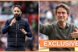 Ruben Amorim and Thomas Frank