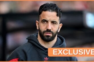 Man United manager Ruben Amorim