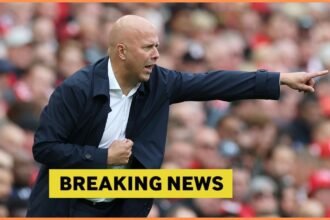 Liverpool manager Arne Slot