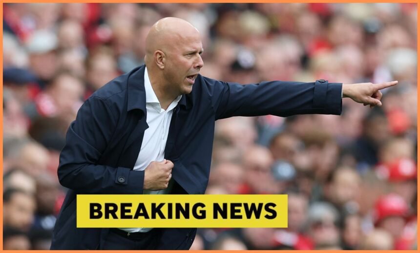 Liverpool manager Arne Slot