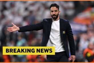 Man United manager Ruben Amorim