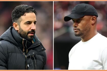 Ruben Amorim and Vincent Kompany