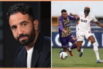 Ruben Amorim and Victor Osimhen