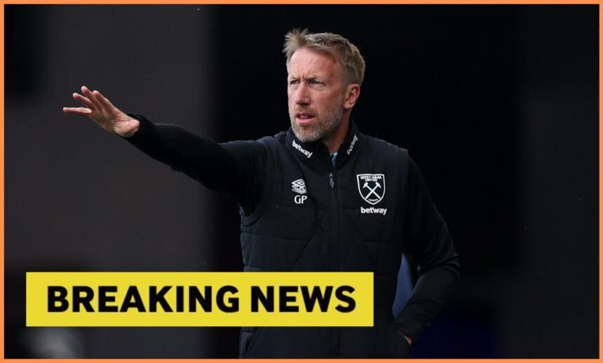 Report: West Ham boss Graham Potter watches double raids in Liverpool